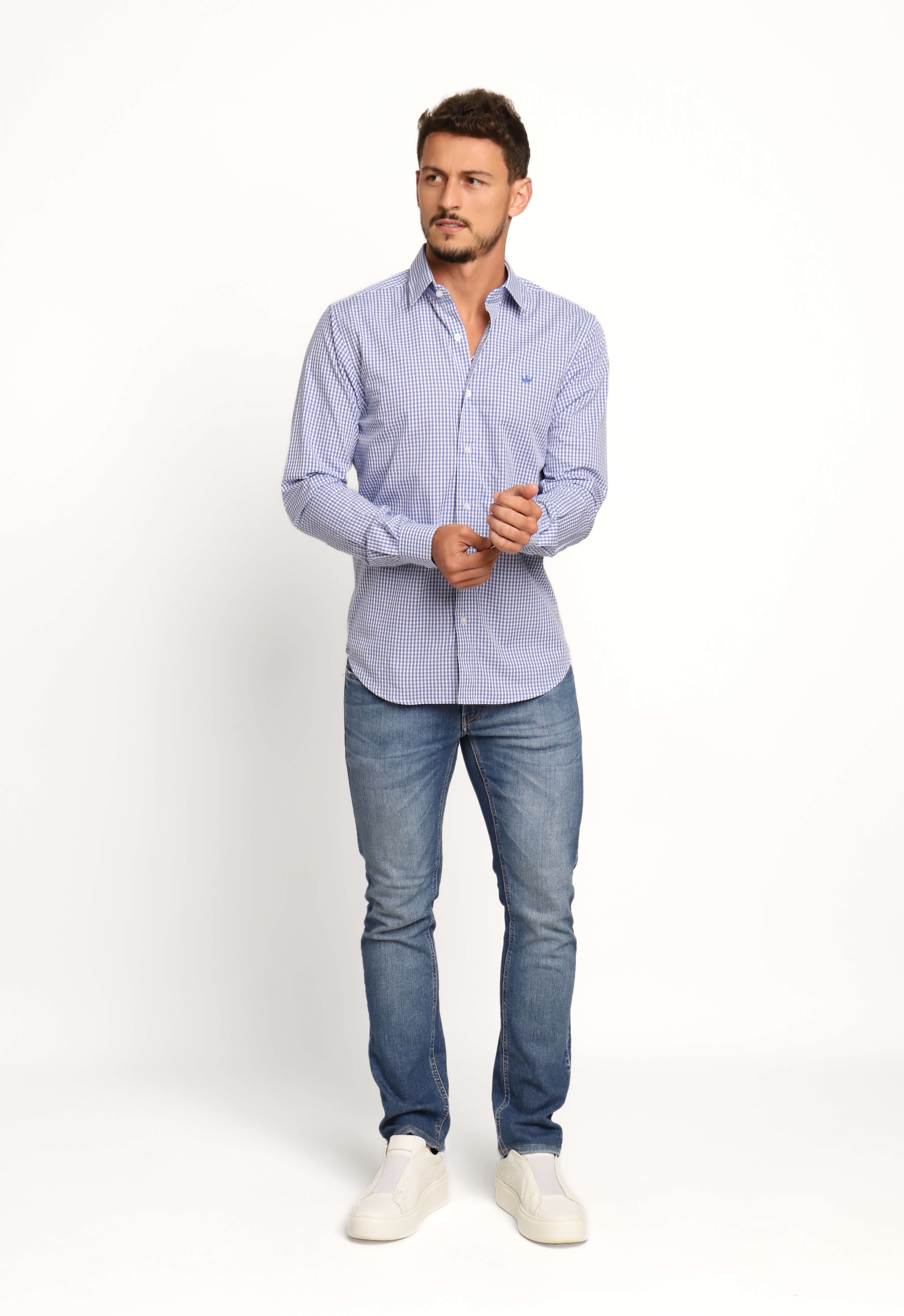 Camisa Dom Henrico ml Xadrez