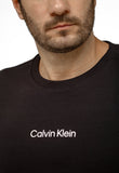 Moletom Calvin Klein Careca Logo Central Embossed