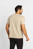 Camiseta Calvin Klein Flame Mescla Cáqui