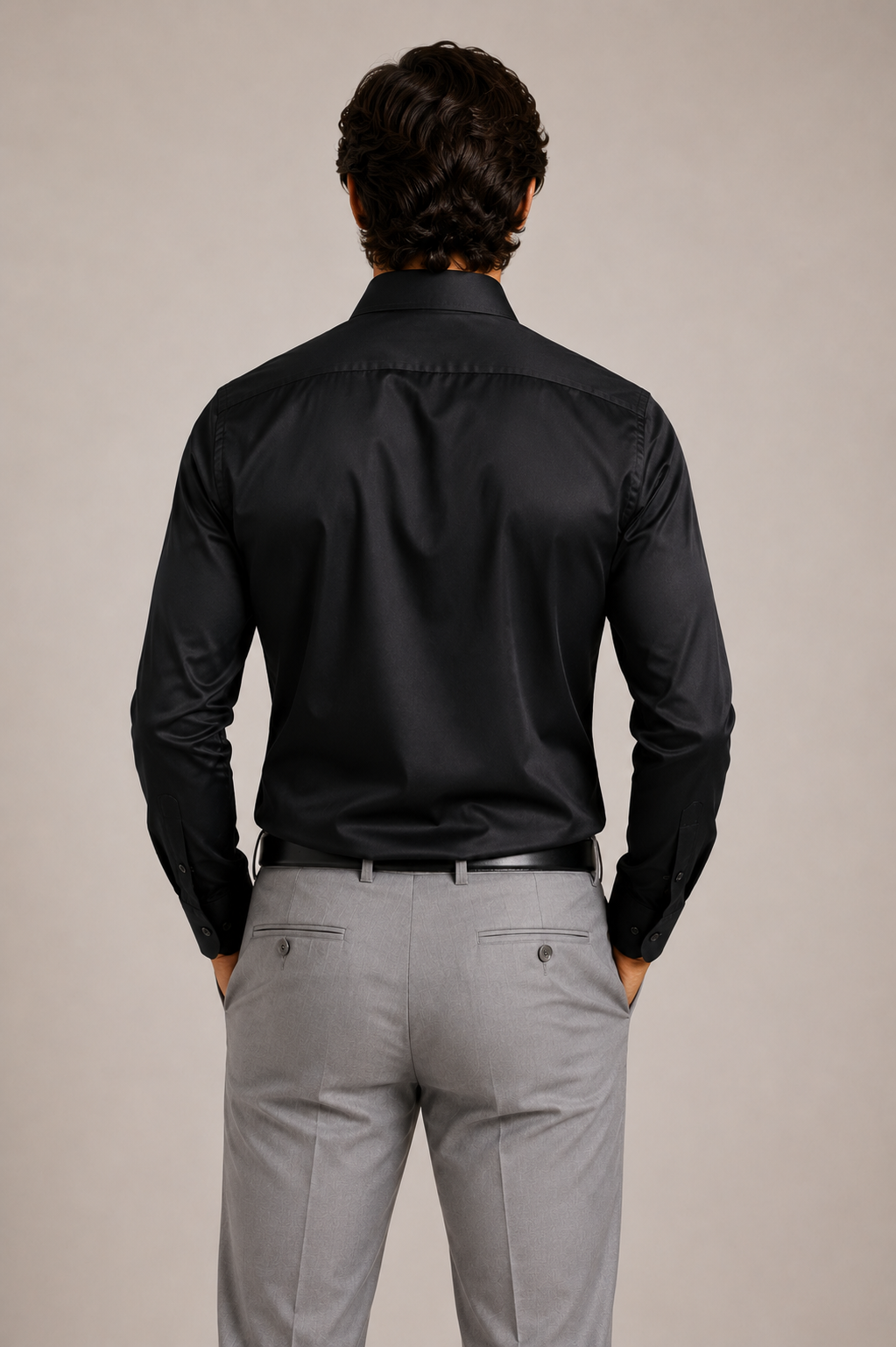 Camisa Dom Henrico Gola Francesa em Algodão Egípcio ML