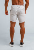 Short Dom Henrico Estampado Cinza Claro