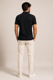 Polo Lacoste Slim Fit Preta - LIVE