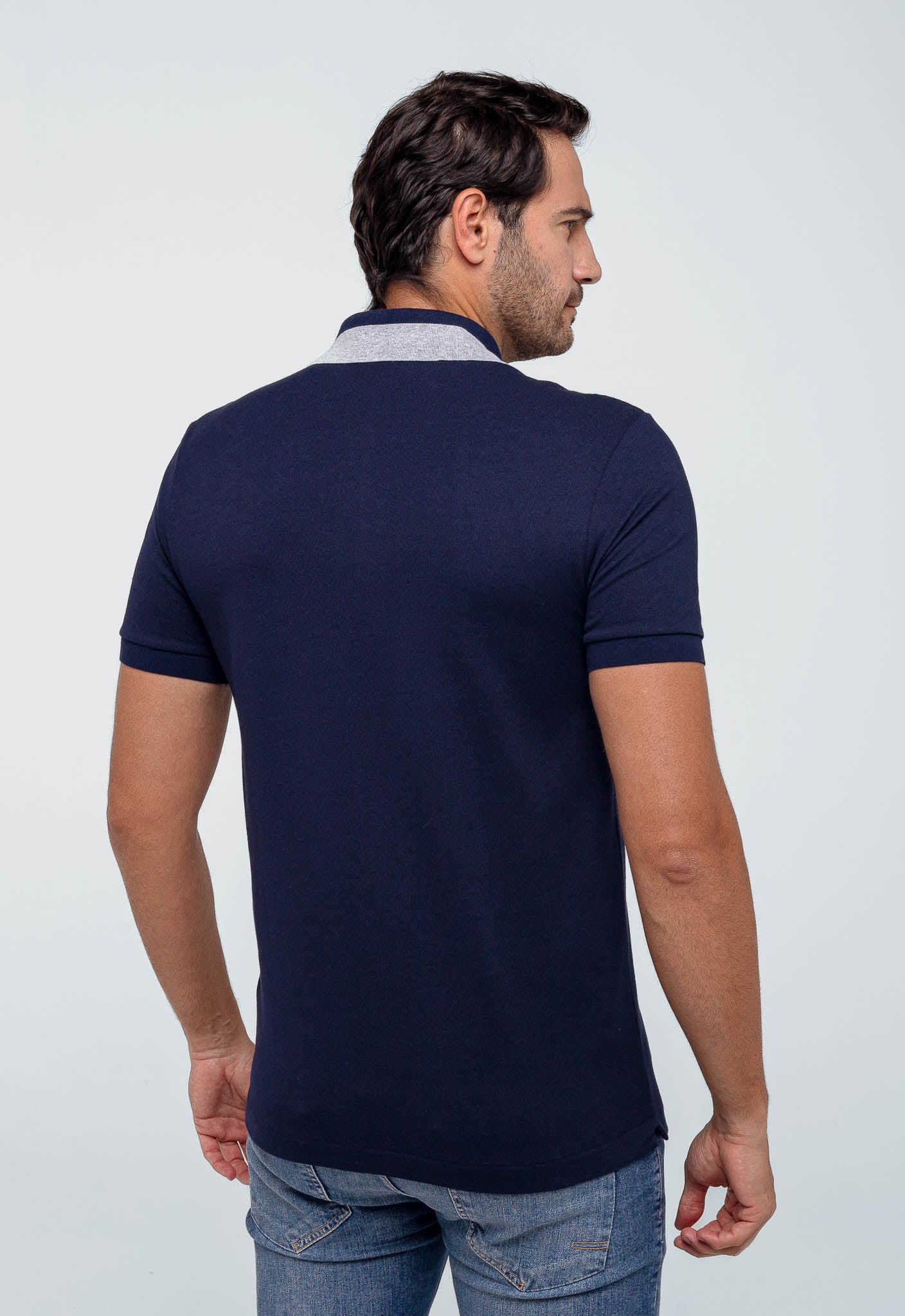 Polo Masculina Regular Fit Lacoste Marinho