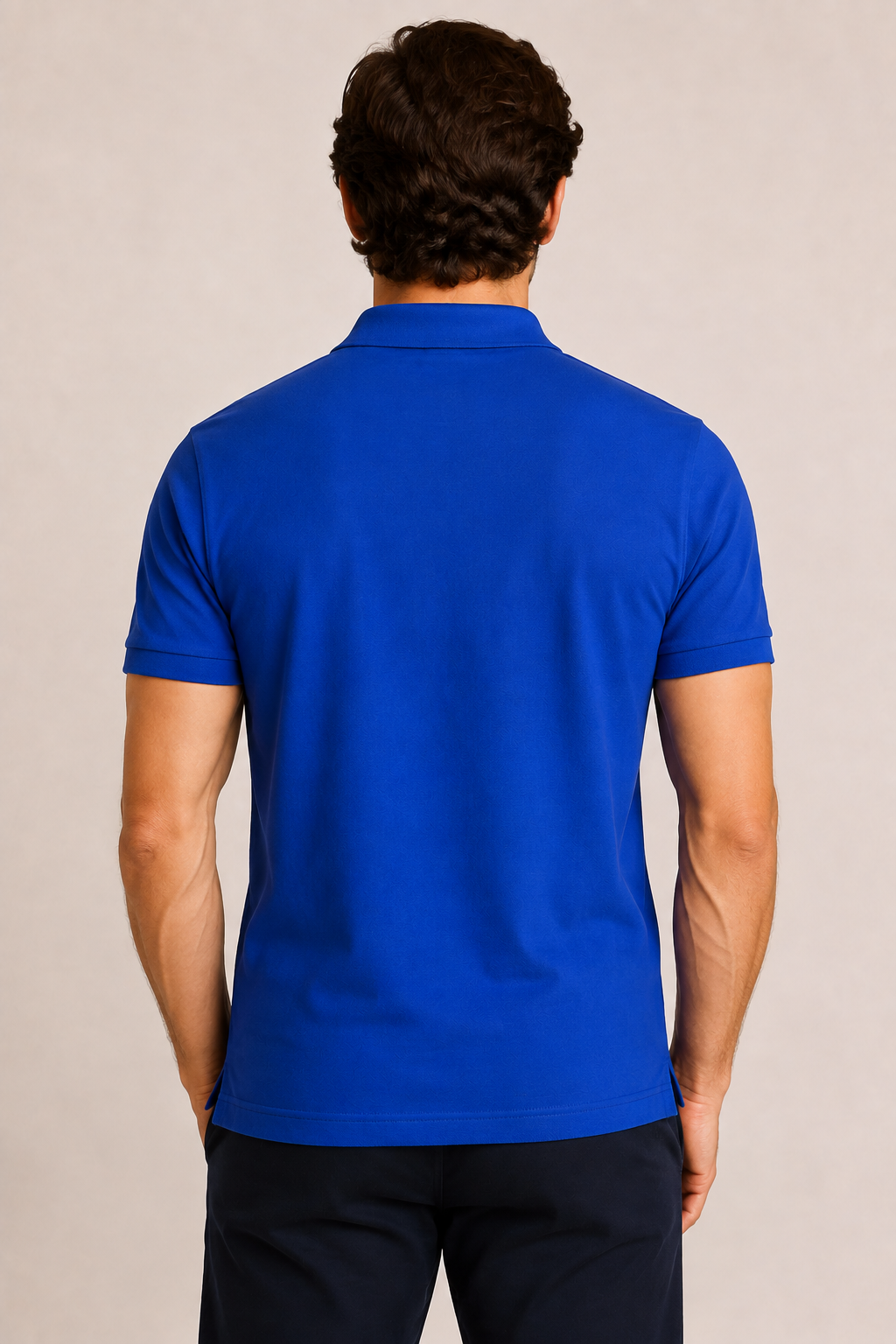 Polo  Masculina RL Custom Fit Poney Colorido