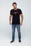 Camiseta Tommy Hilfiger Logo Central Established