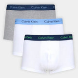 Kit 3 Cuecas Calvin Klein Low Rise Trunk Classic