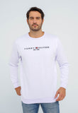 Moletom Tommy Hilfiger Logo Sweatshirt S/ Capuz