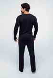 Pijama Calvin Klein M/l Calca Viscolight Preto