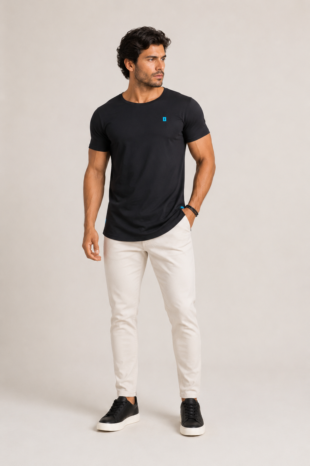 Camiseta Red Feather Long Preta - LIVE