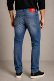 Calça Jeans Comfort Slim Ellus Techno Jogging Indigo