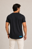 Camiseta Red Feather Long Preta - LIVE