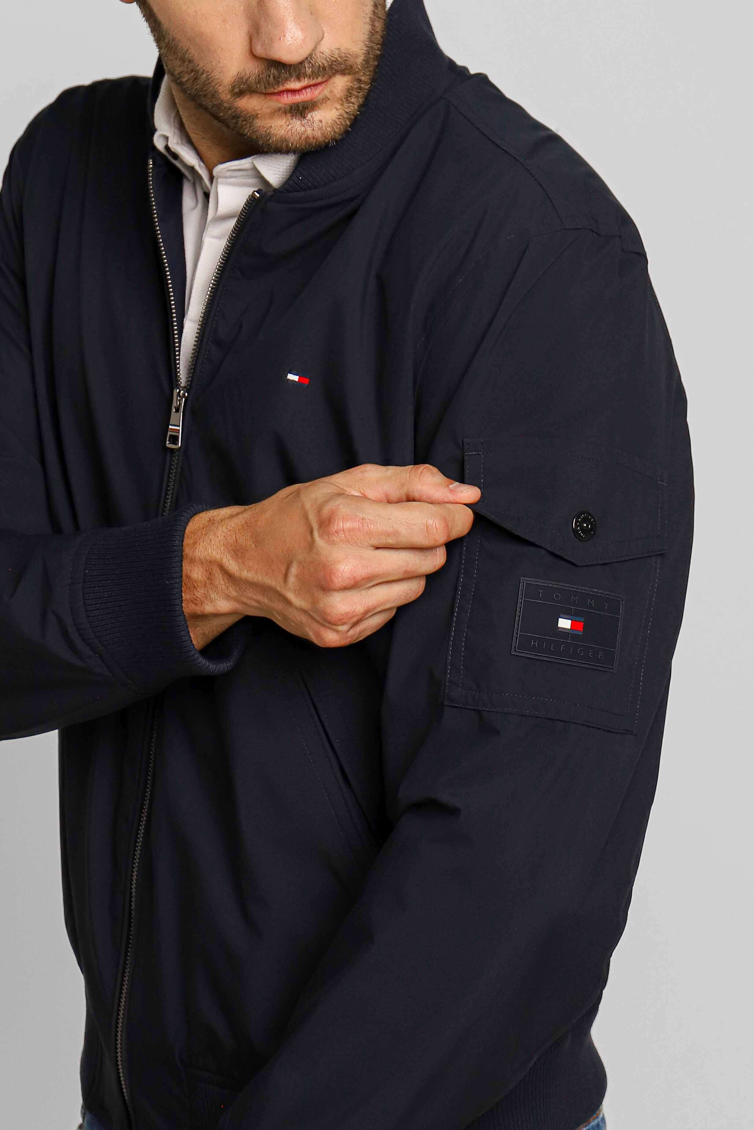 Jaqueta Tommy Hilfiger Lightweight Bomber Marinho