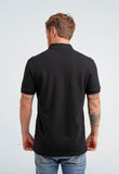 Polo Calvin Klein Slim Fit Recorte Logo Ombro