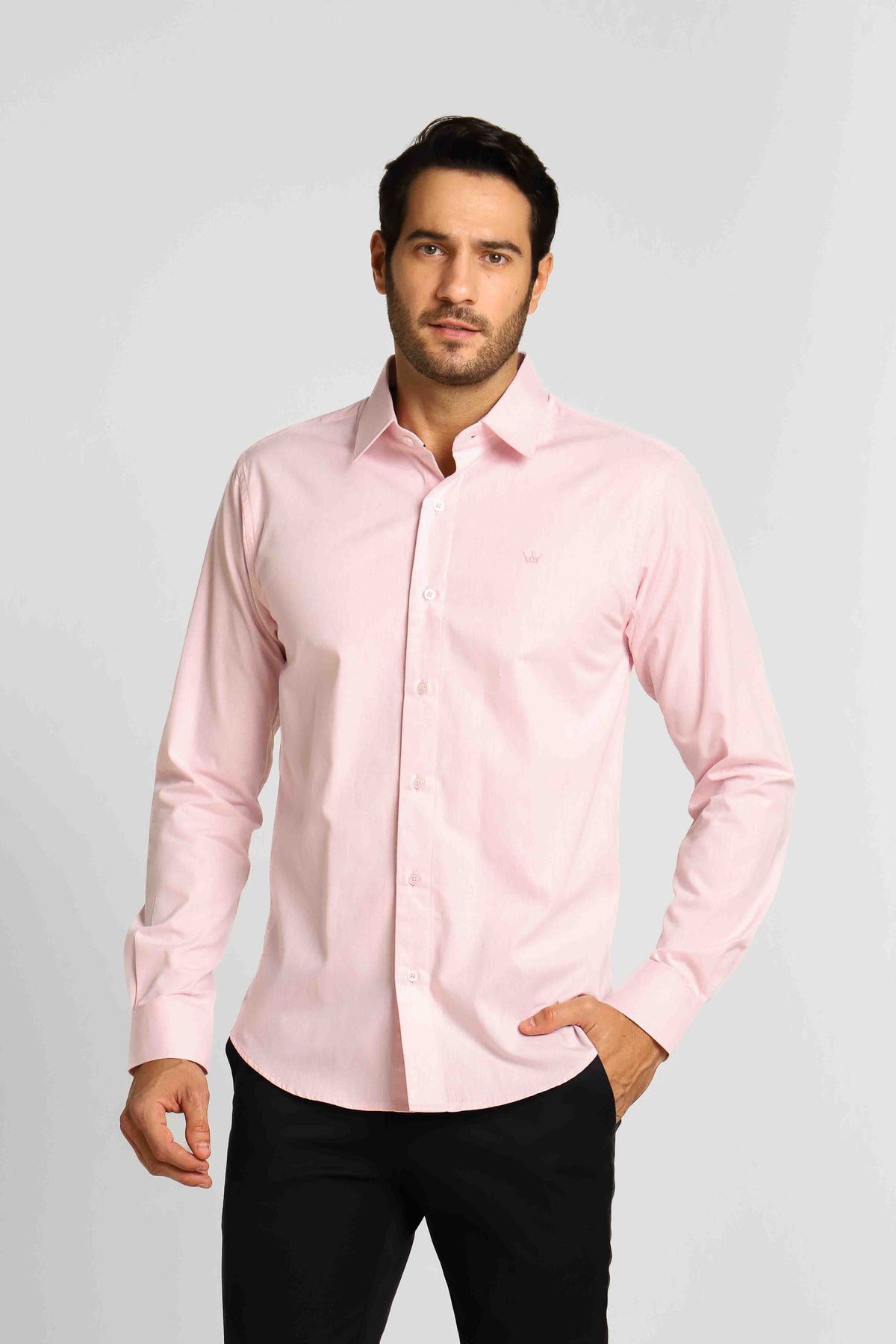 Camisa Dom Henrico Ml Slim Varsóvia