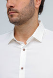 Camisa Dom Henrico Ml Slim Fit Branco