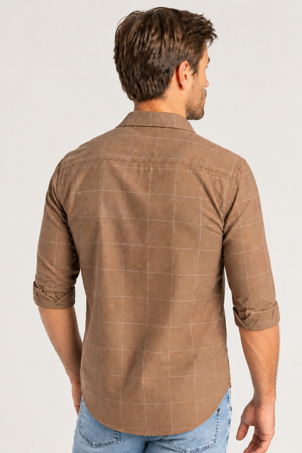 Camisa Sergio K Camisa Flannel Quadros Brown