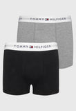 Cueca Tommy Hilfiger Kit C/2 Preta/Cinza