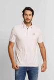 Polo Masculina Armani Exchange Logo Circular Peito Branca