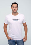 Camiseta Calvin Klein Jeans Logo Central Embossed
