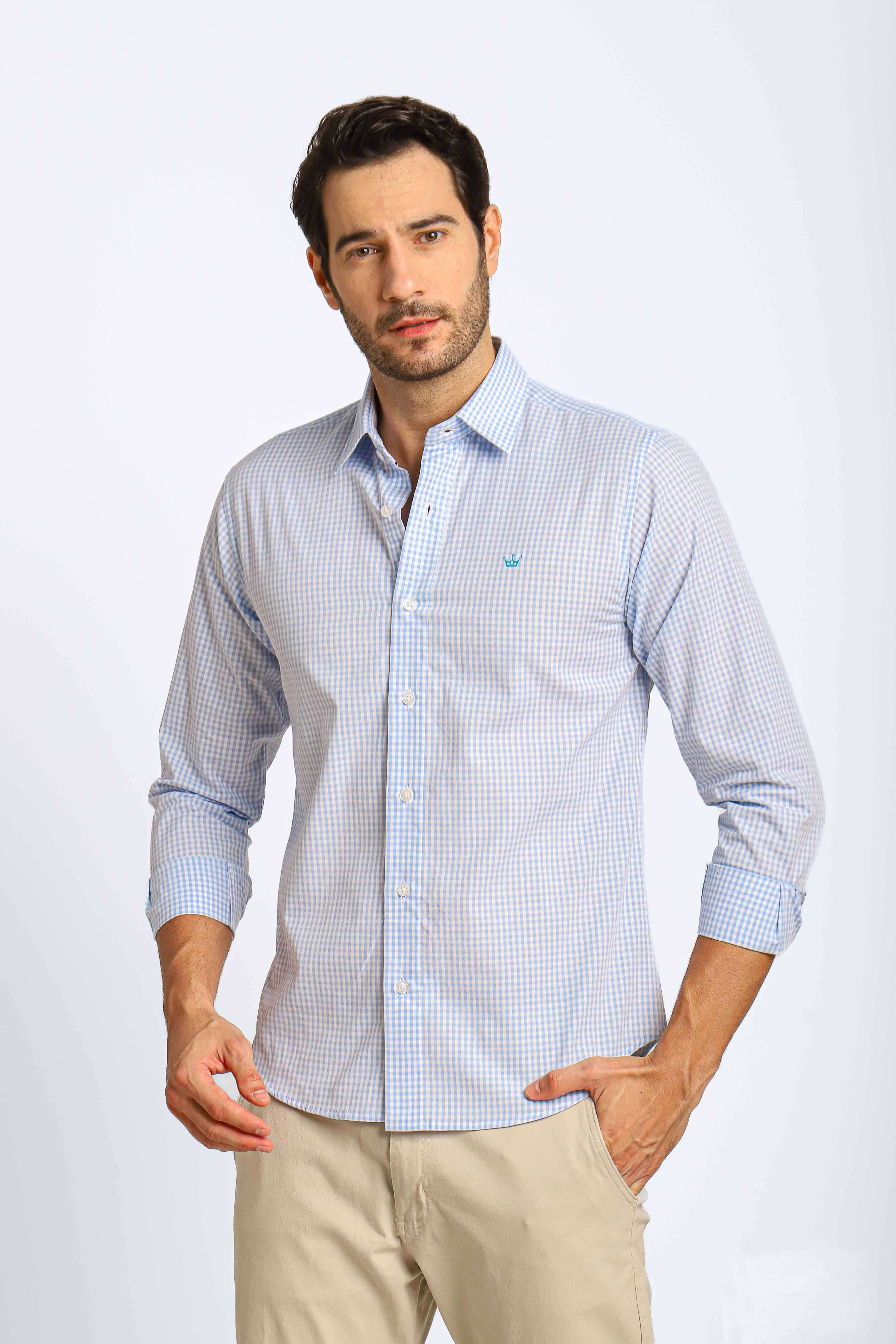 Camisa Dom Henrico ml Xadrez