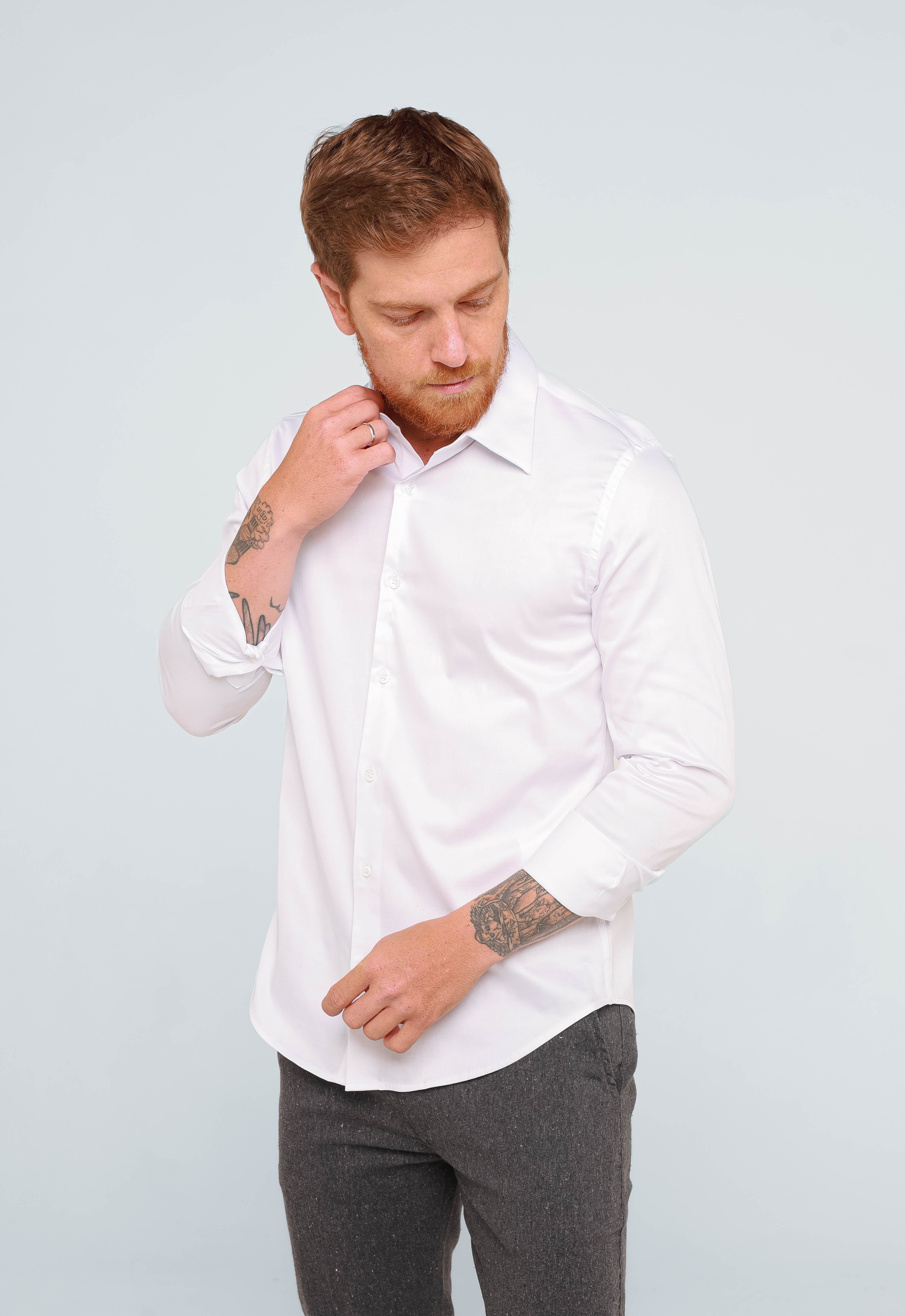 Camisa Sergio K ML Silver