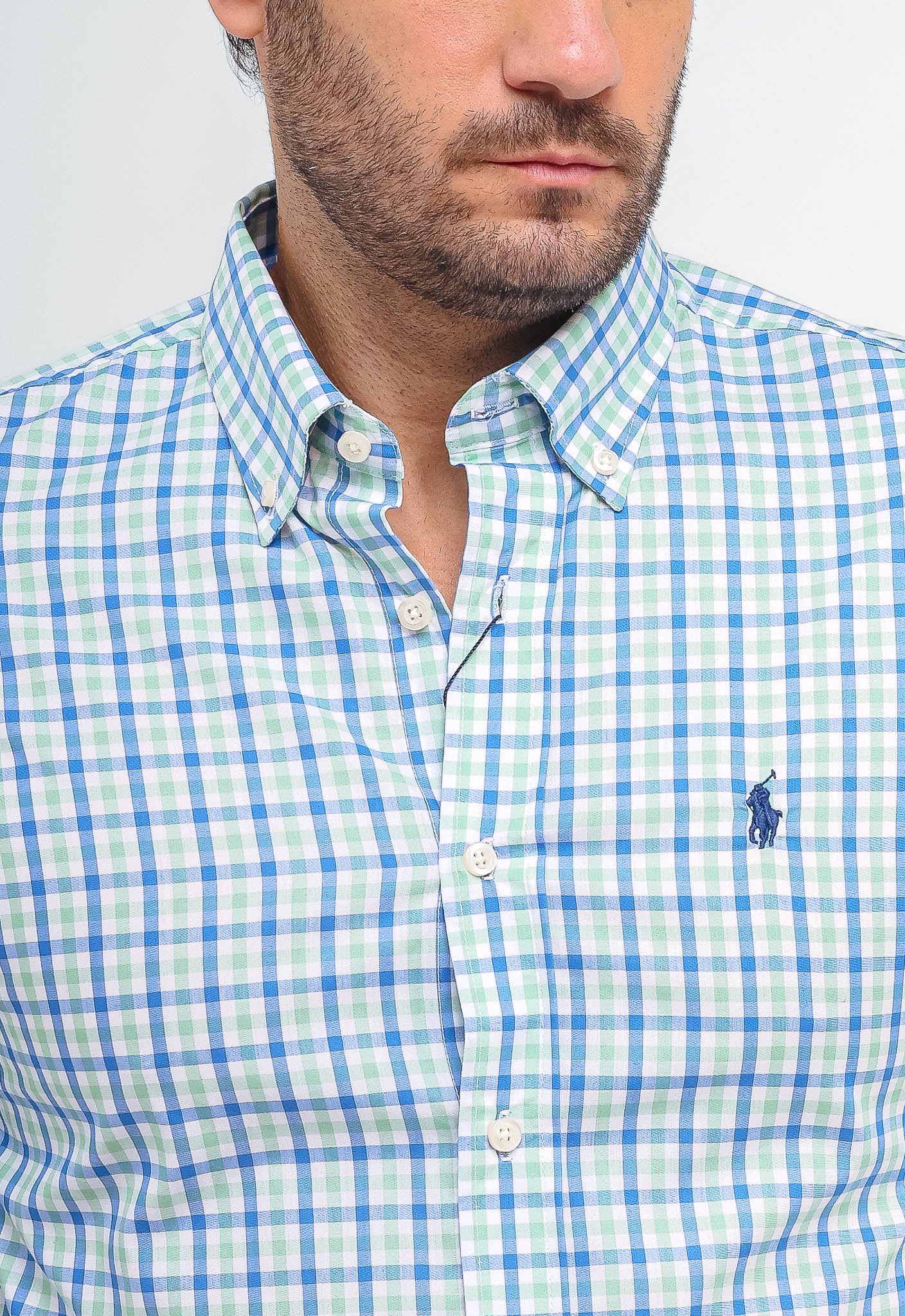 Camisa RL Custom Fit Xadrez ML