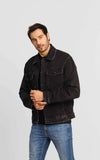 Jaqueta Jeans Ellus Intense Black Preto