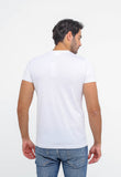 Camiseta Calvin Klein Logo Central Emborrachado