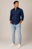 Camisa RL Marinho Poney Colorido