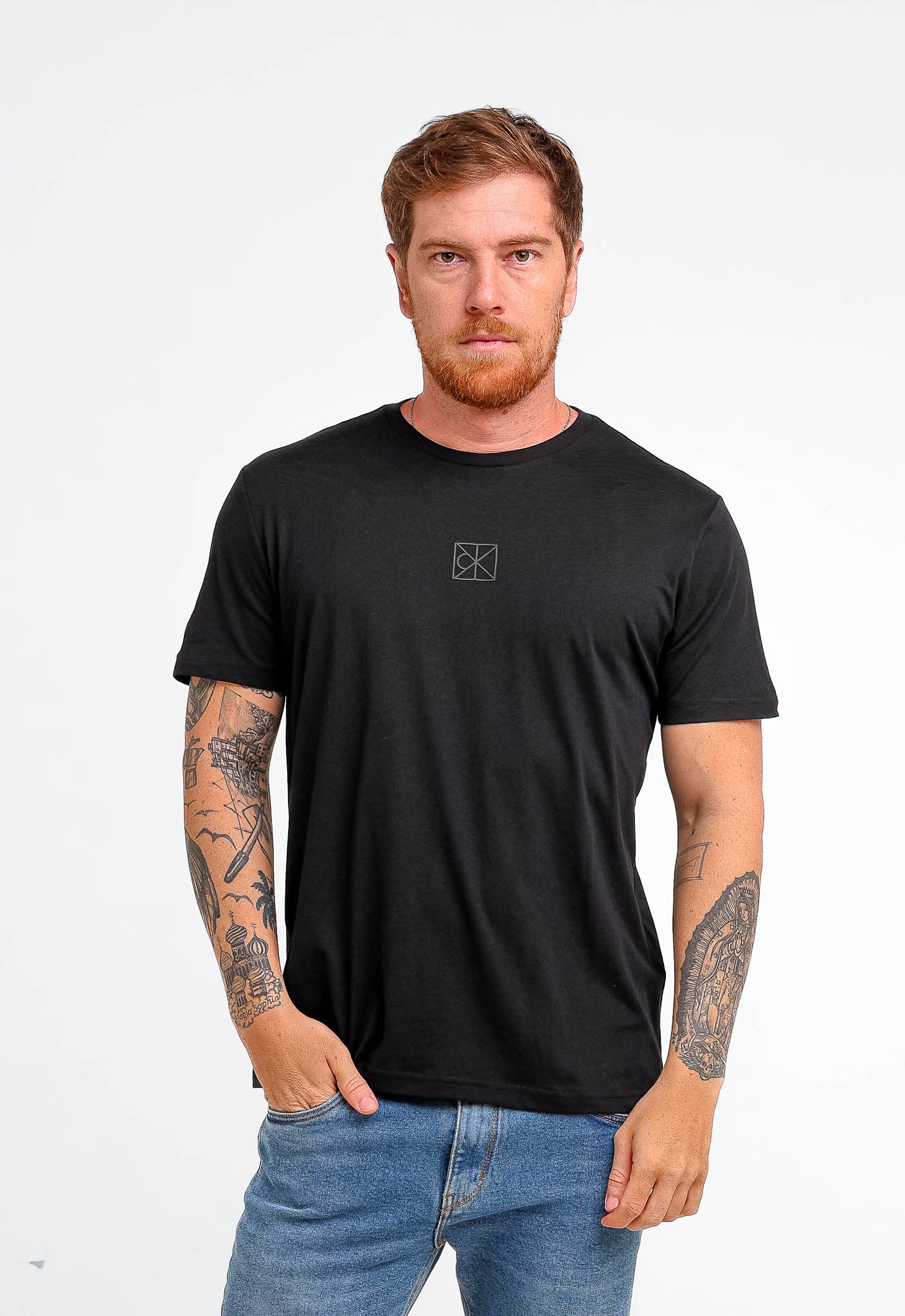 Camiseta Calvin Klein Rubber Patch AOP