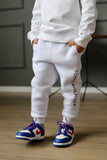 Calça Tommy Hilfiger Logo Lateral Branca Infantil