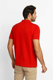 Polo Masculina Regular Fit Básica Calvin Klein Vermelho