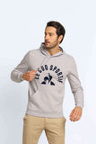 Moletom Le Coq Ess Hoody Arche Mescla Com Estampa Central