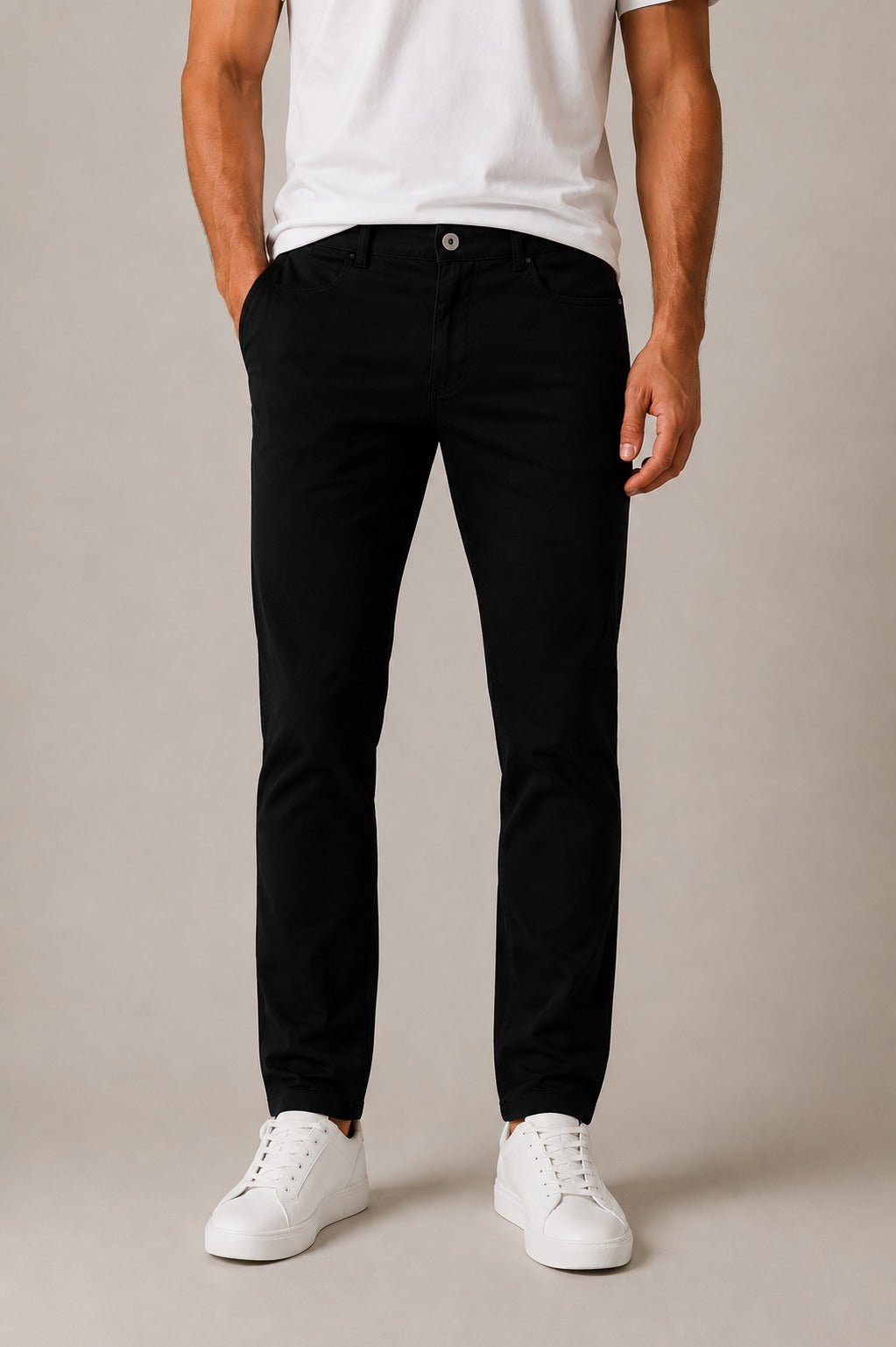 Calça Calvin Klein Alfaiataria C/ Botão