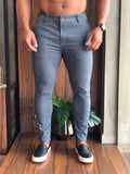 Calça Masculina Alfaiataria Skinny Fit Dom Henrico Toulon