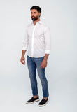 Camisa Manga Longa Slim Fit Scavo Elegance