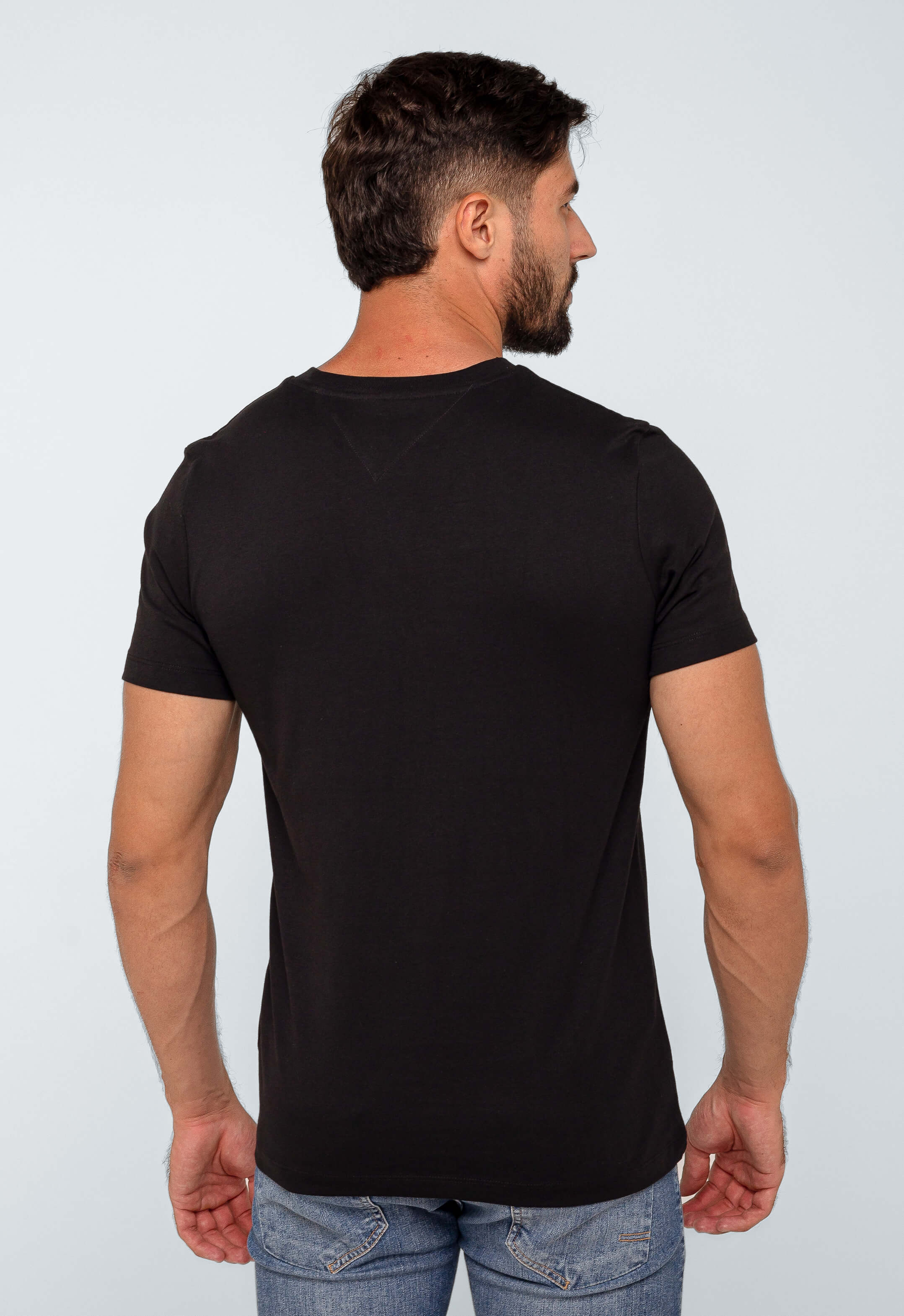 Camiseta Tommy Hilfiger Logo Central Small