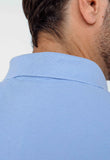 Polo RL Azul Claro Small Ponei Rosa