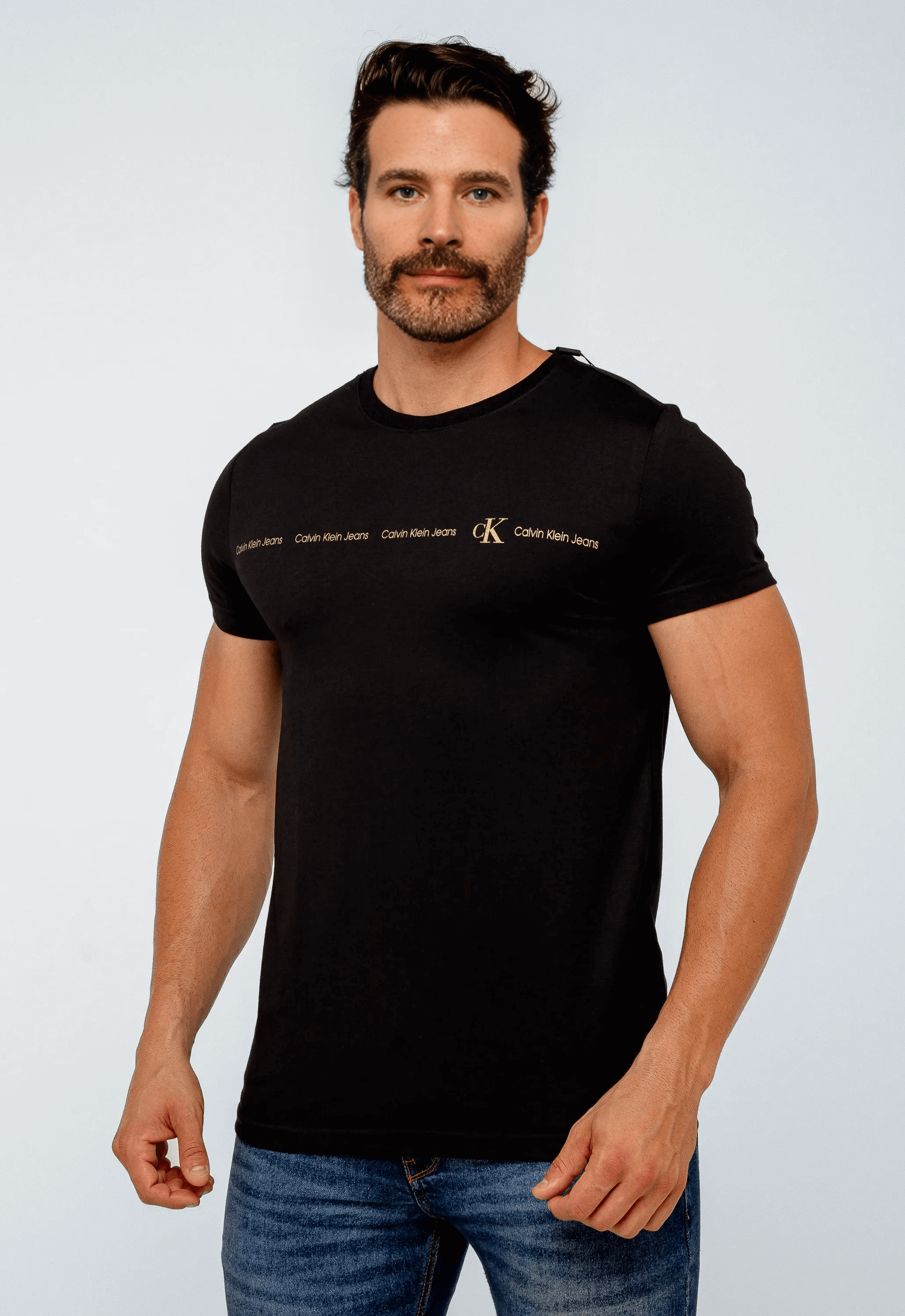 Camiseta Calvin Klein Jeans Logo Central