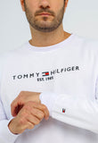 Moletom Tommy Hilfiger Logo Sweatshirt S/ Capuz