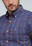 Camisa Ralph Lauren ML Custom Fit Xadrez.