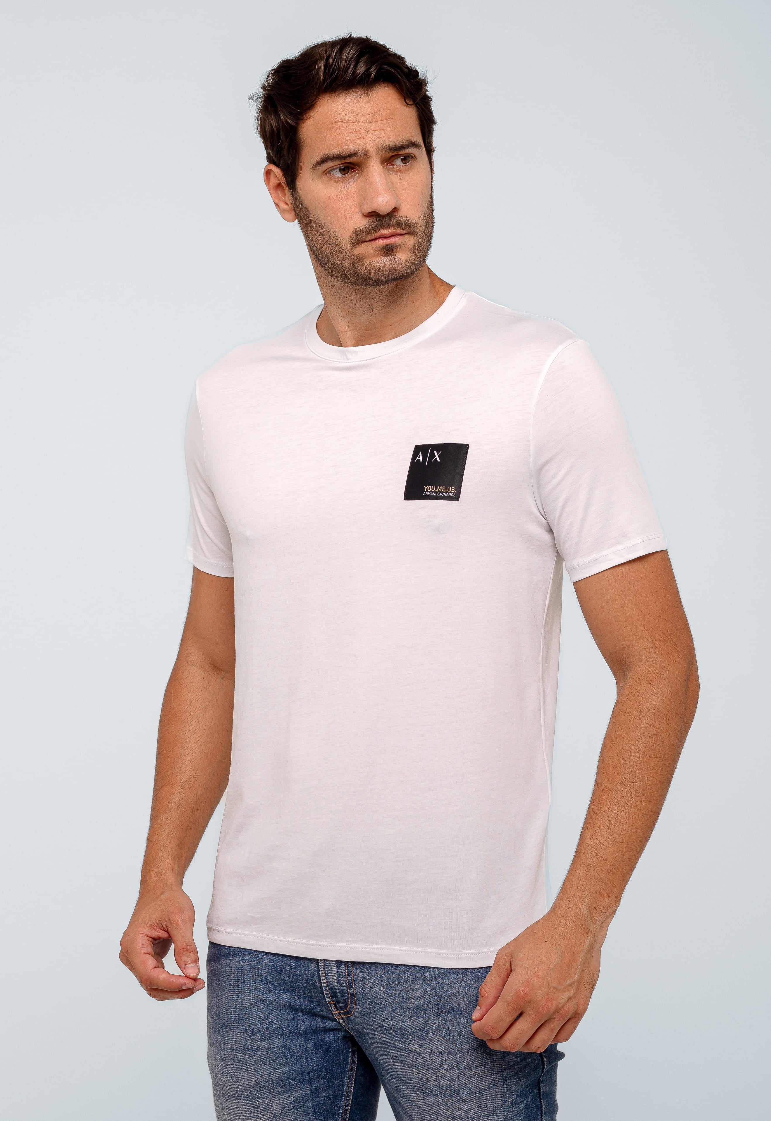 Camiseta Armani Exchange Regular Logo Peito