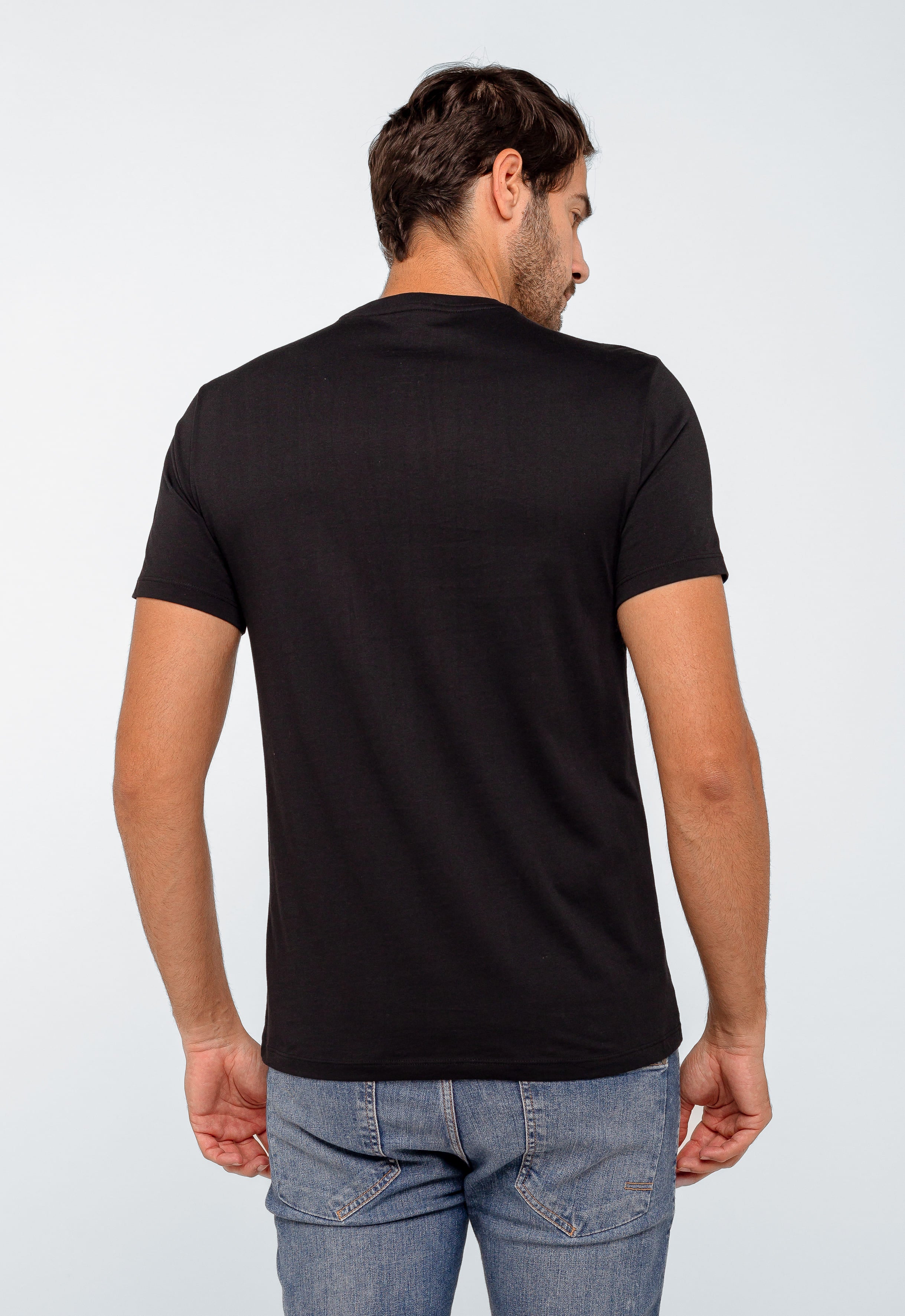 Camiseta Armani Exchange Sustainability Logo Central