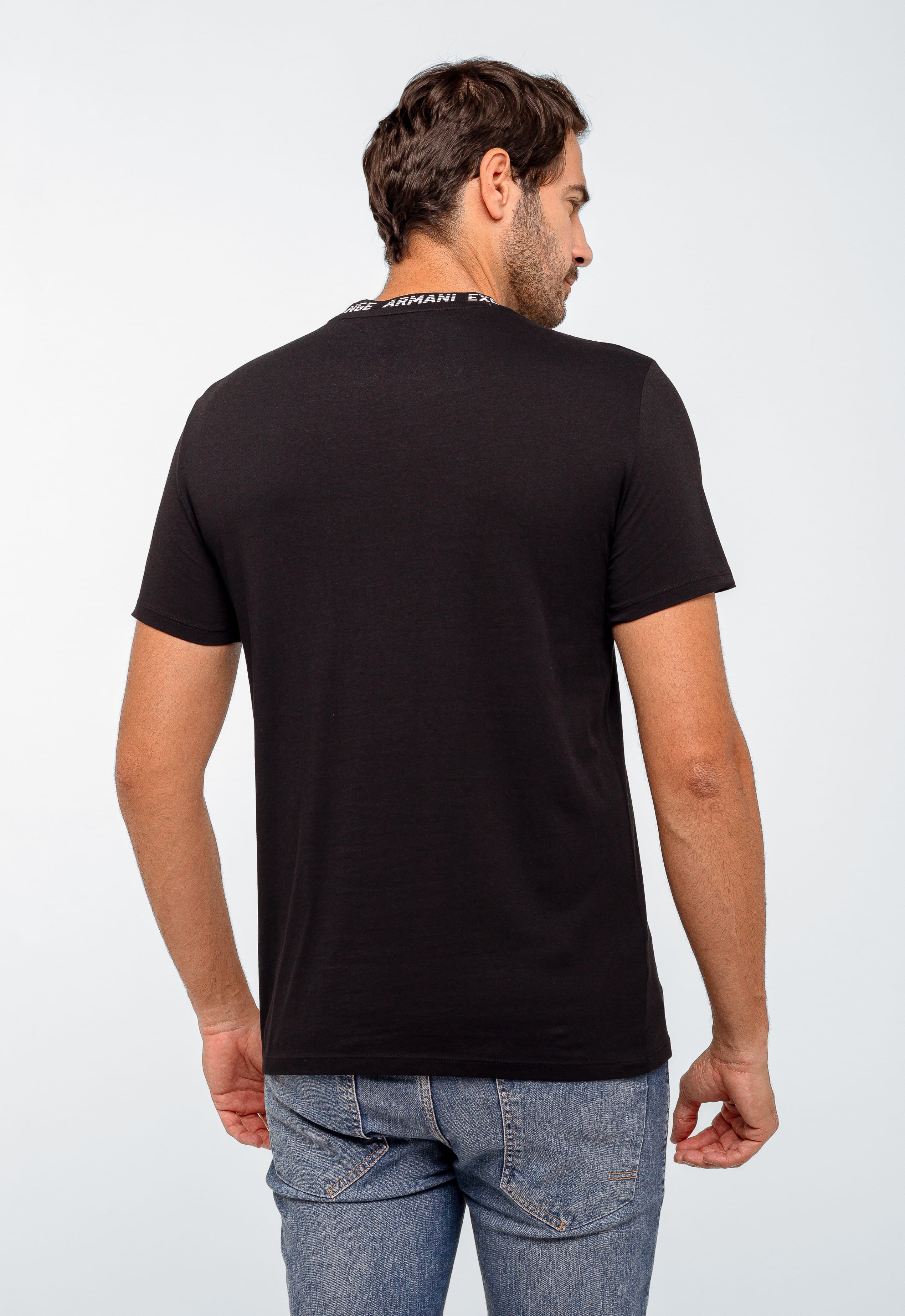 Camiseta Armani Exchange Logo Gola