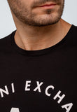 Camiseta Armani Exchange Logo Central Circular