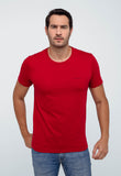 Camiseta Calvin Klein Jeans Logo Peito Básica - Sale