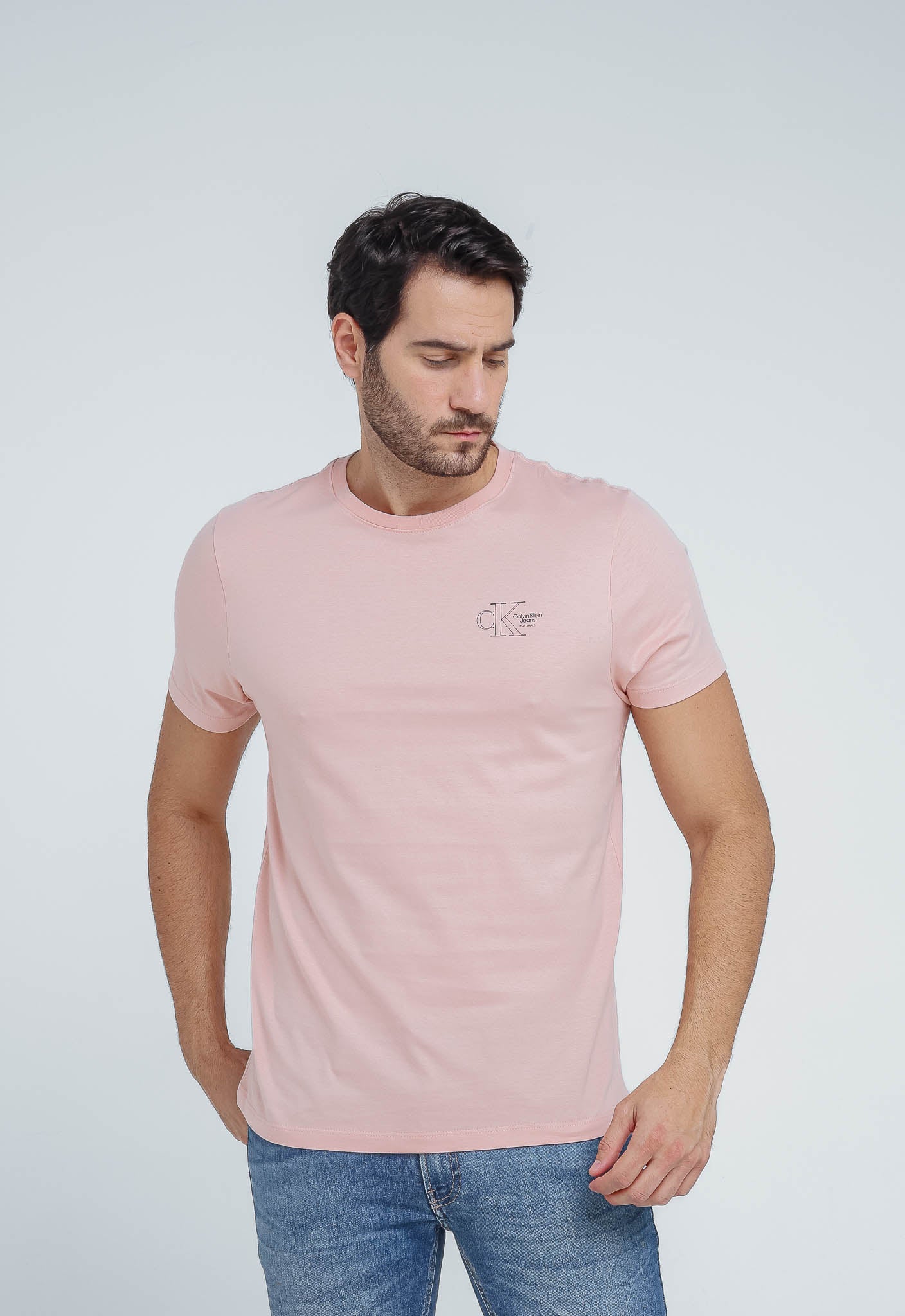 Camiseta Calvin Klein Jeans Logo Peito - Sale