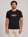 Camiseta Calvin Klein Jeans Logo Central - Live