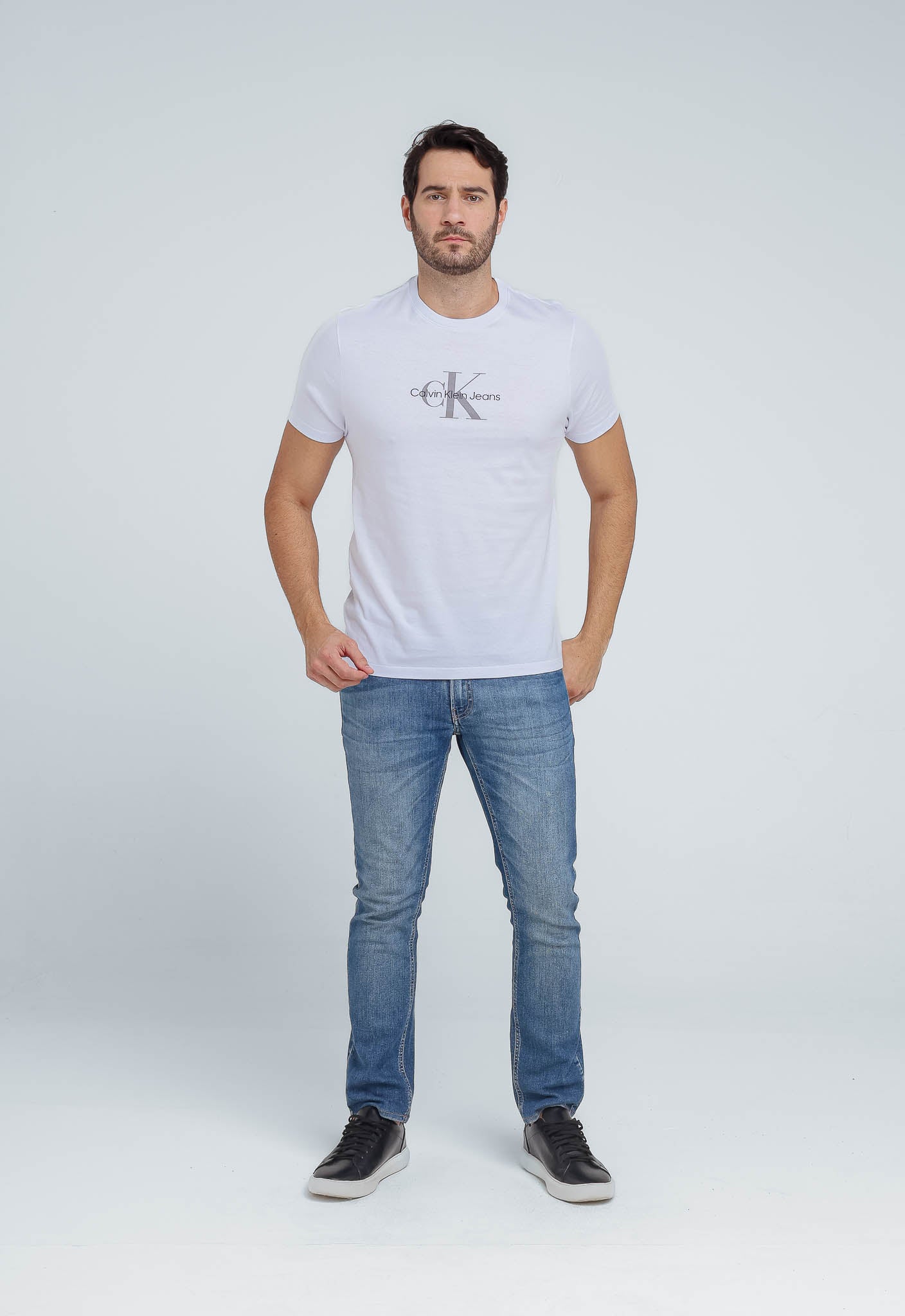 Camiseta Calvin Klein Jeans Logo Center
