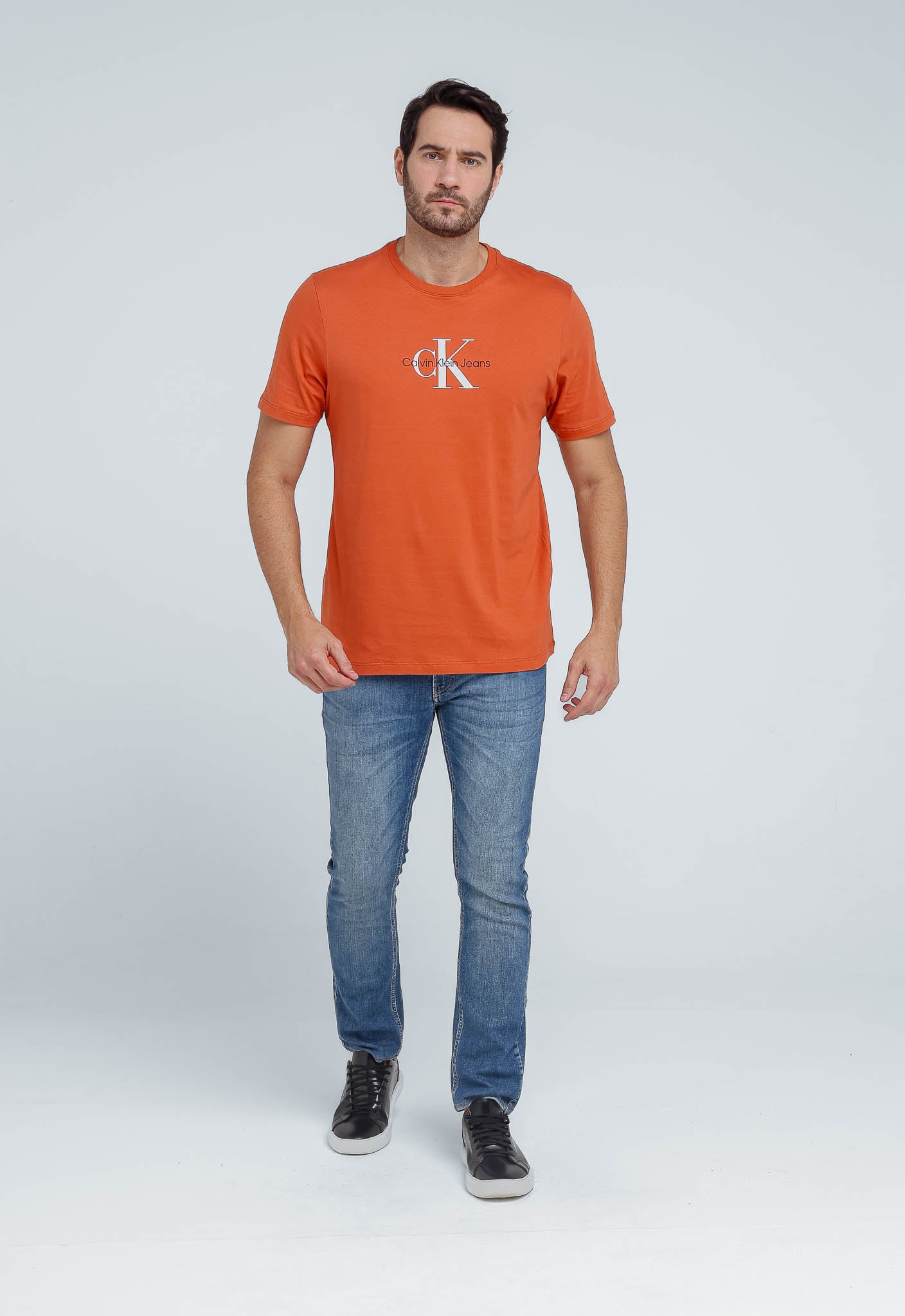 Camiseta Calvin Klein Jeans Logo Center